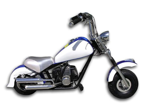 mini chopper motorcycle gas